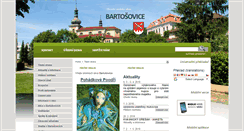 Desktop Screenshot of bartosovice.cz